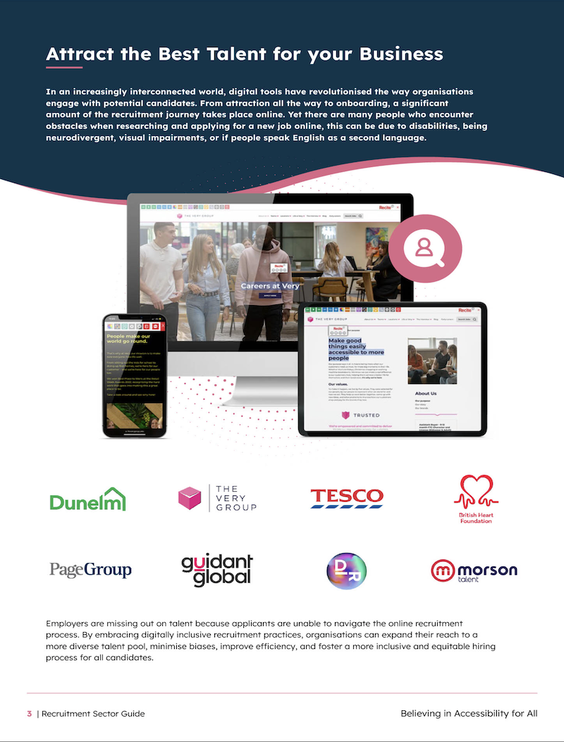 A screen grab of the Introduction in the UK Recruitment Sector Guide 2024.